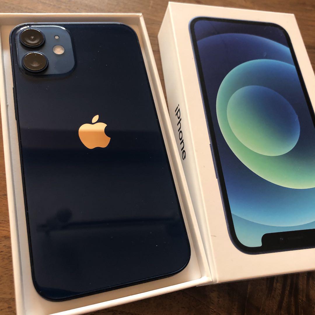 softbank iPhone 12 ブルー64GB