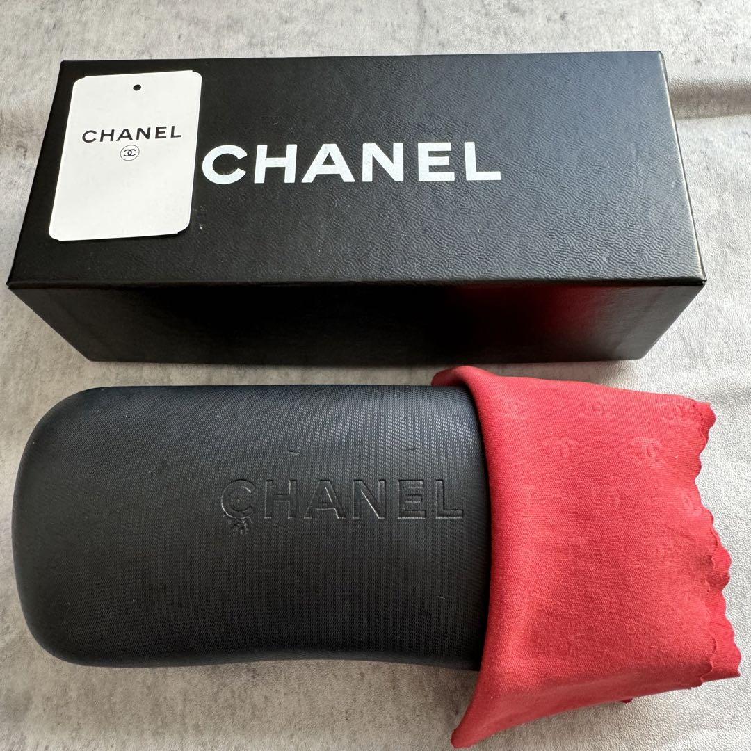 ✨美品✨CHANEL シャネル サングラス ココマーク ラインストーン ブルー