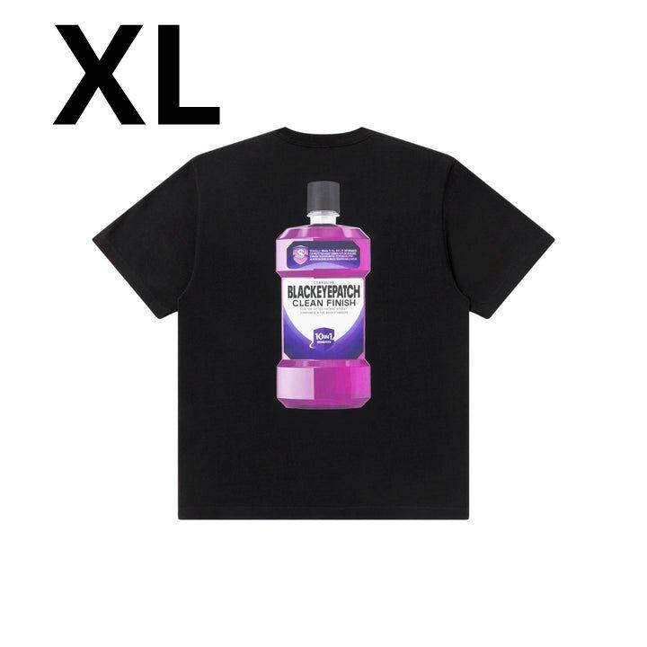 即日発送】ブラックアイパッチ ロゴ プリント Tシャツ 希少