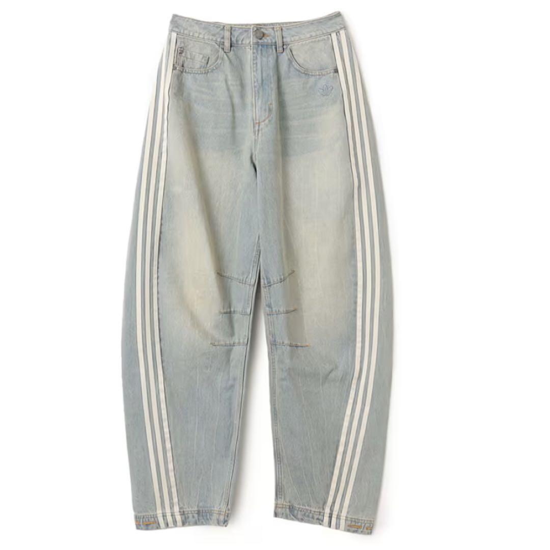 新品24⭐️ADILENIUMシーズン3 バナナフィット ウォッシュドデニムパンツ