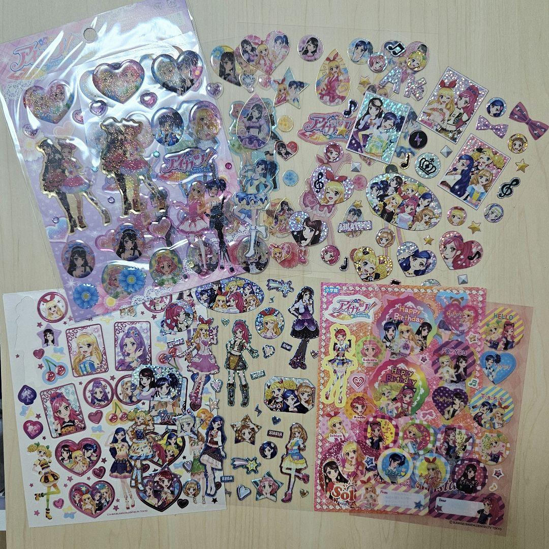 アイカツ! シールブック ステッカー 星宮いちご まとめ売り