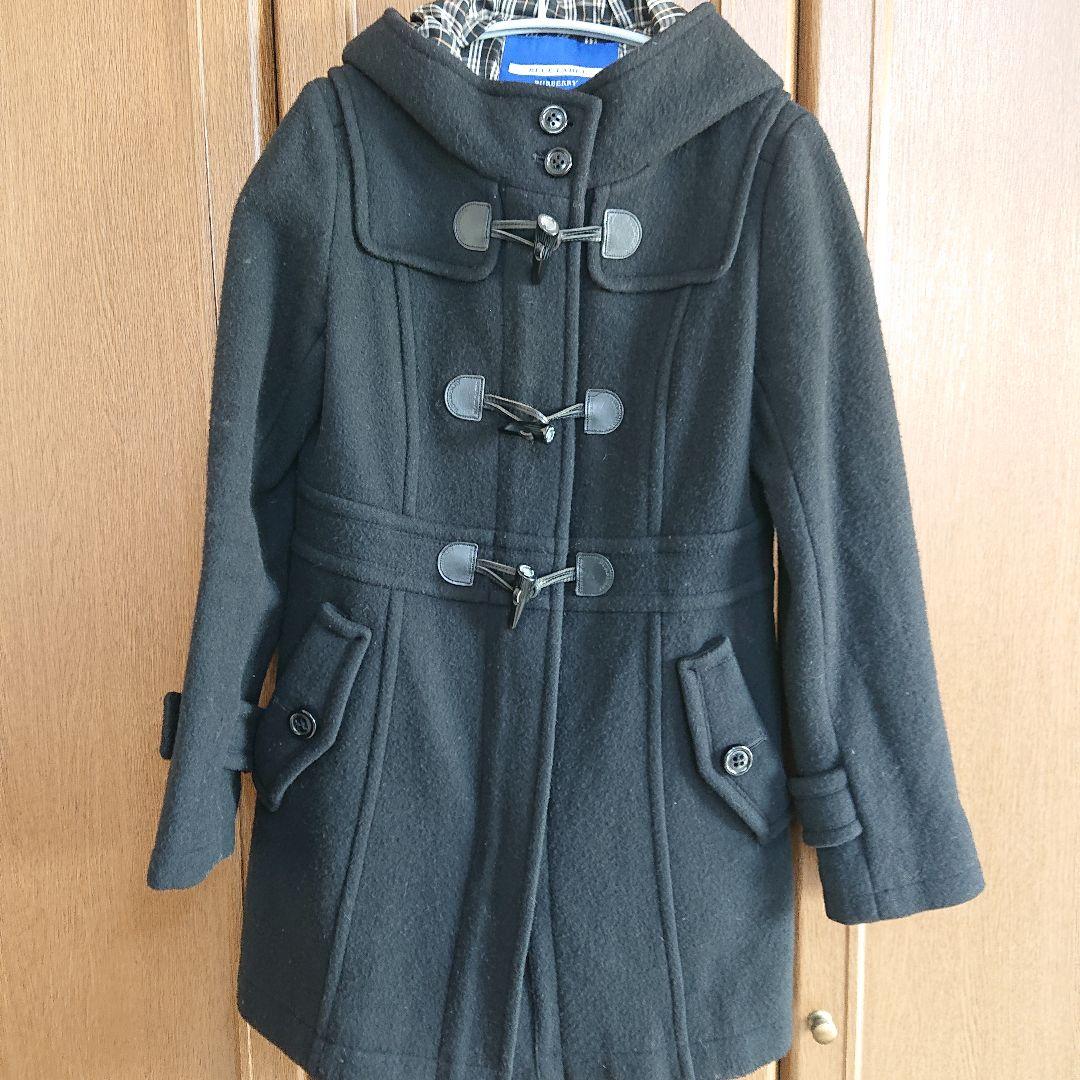 上品なファッション バーバリー ダッフルコート ブルーレーベル ジャケット・アウター
