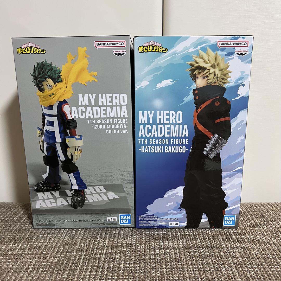 僕のヒーローアカデミア　プライズまとめ売り　デク　かっちゃん　トガヒミコ　など ヒロアカ フィギュア デク＆かっちゃん まとめ売り - メルカリ