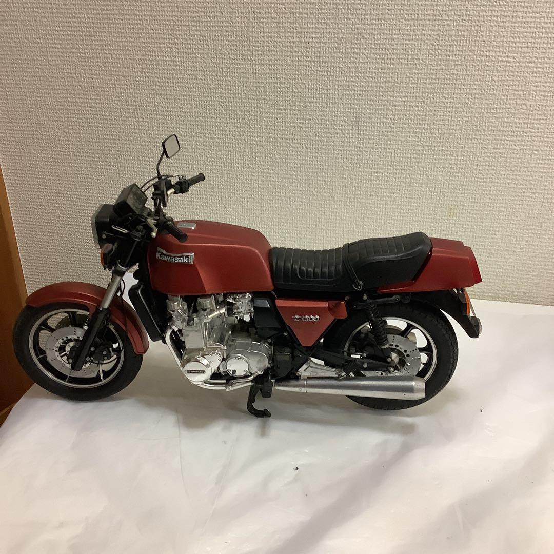 6777⑧Kawasaki Z1300 バイクモデル レッド 1/6スケール - メルカリ