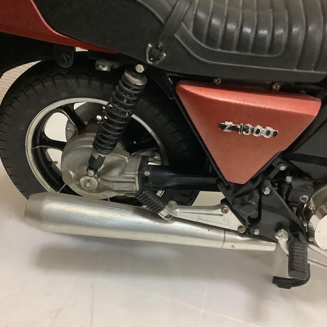 6777⑧Kawasaki Z1300 バイクモデル レッド 1/6スケール - メルカリ