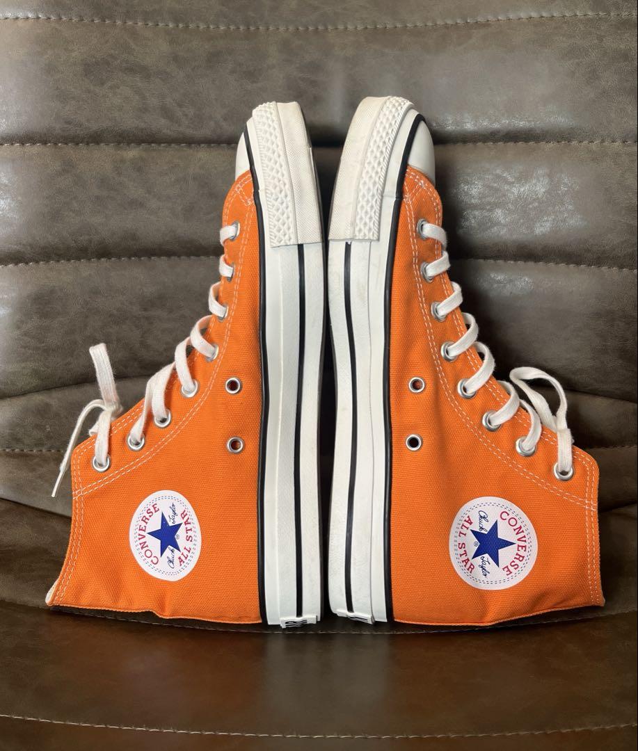 CONVERSE コンバース 日本製 オレンジ 限定カラー ハイカット