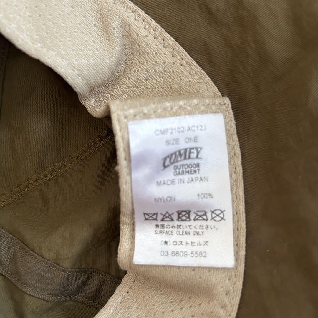 美品 COMFY OUTDOOR GARMENT ALL TIME CAPカーキ