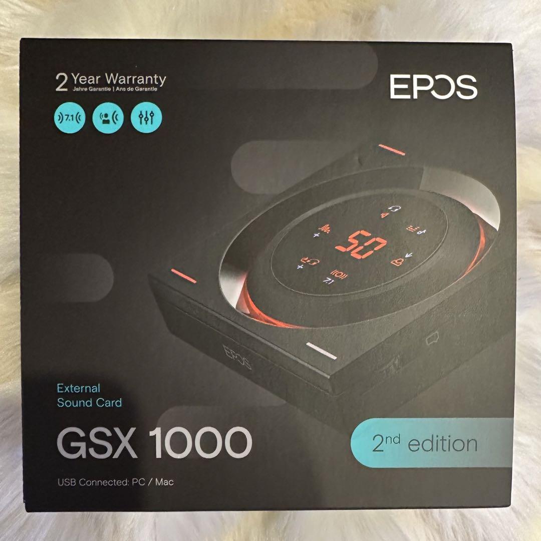 EPOS GSX 1000 2nd edition 新品未開封 Amazon.co.jp: EPOS ゲーミング PC オーディオアンプ GSX 1000