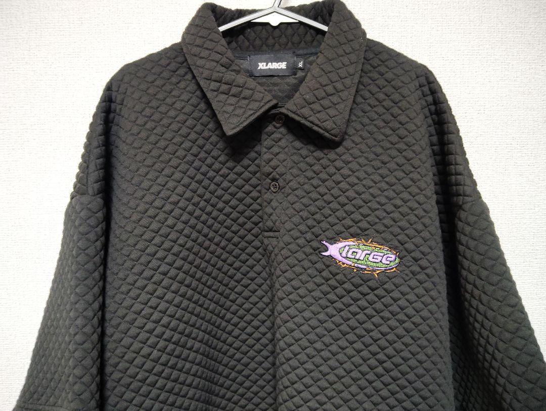 エクストララージ　X-Large　ポロシャツ　ブラック　XL