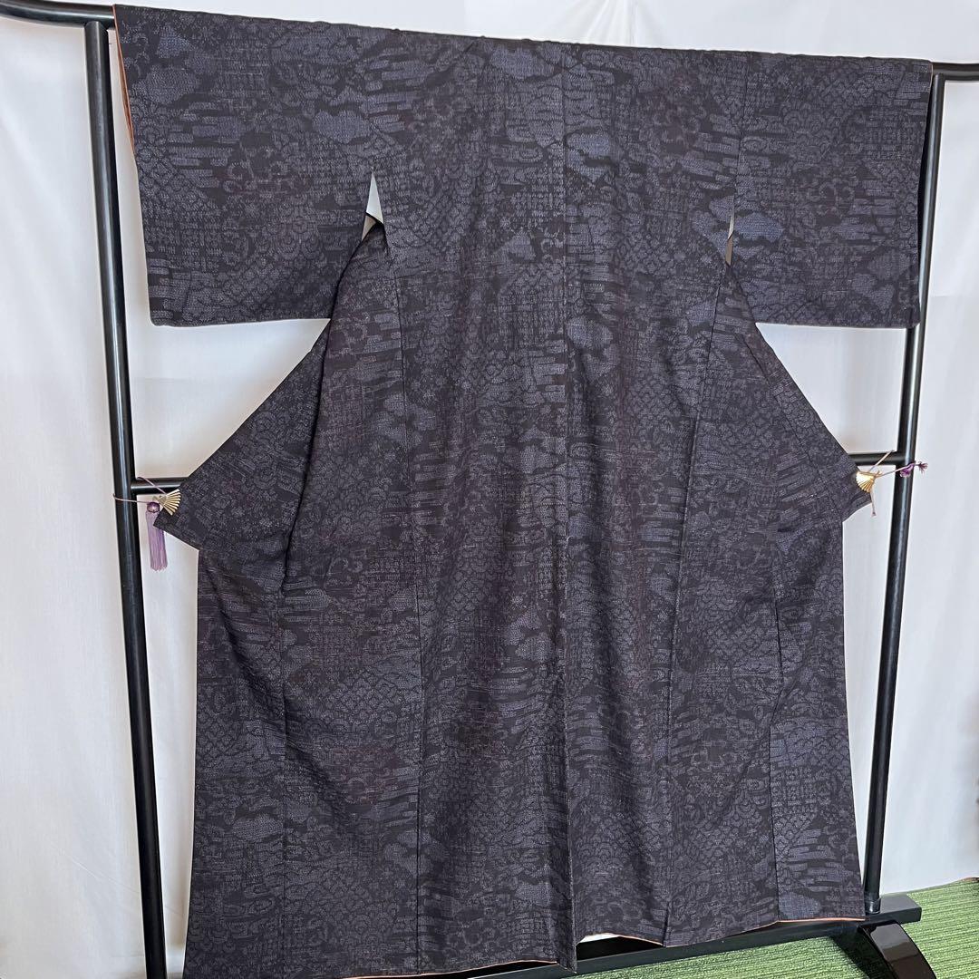 ☘️早い者勝ち☘️【国宝品】●岐阜県無形文化財【郡上紬】●幻の紬●草木染●紬●着物