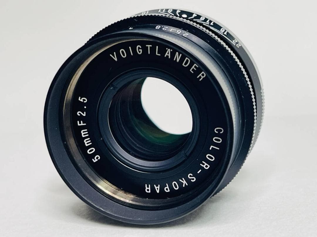 ☆極上レア☆Voigtlander COLOR-SKOPAR 50mm F2.5