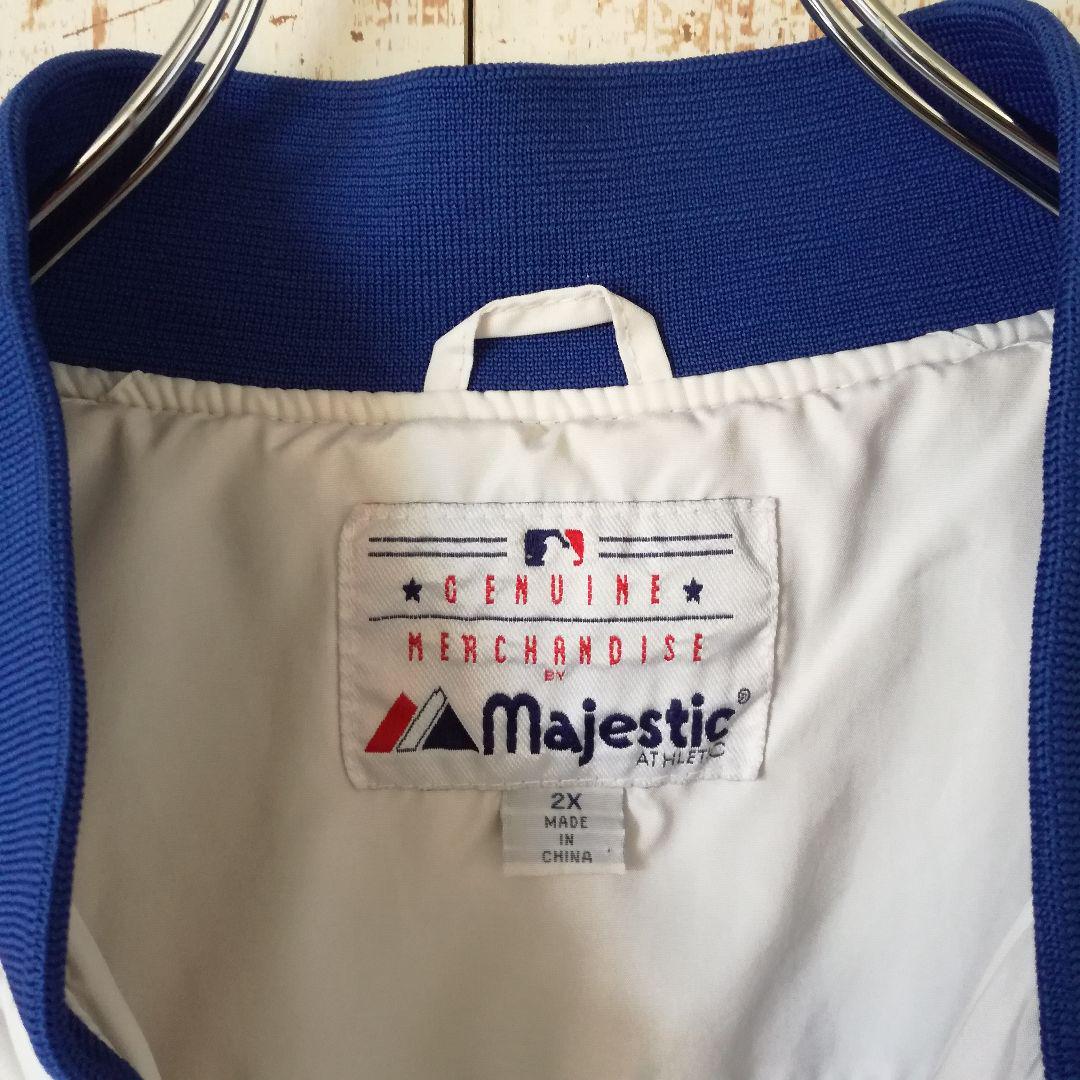 通販在庫 マジェスティック ビッグサイズ スタジャン MLB ドジャース 刺繍 UVEk4-m29294407372 豊富な2022