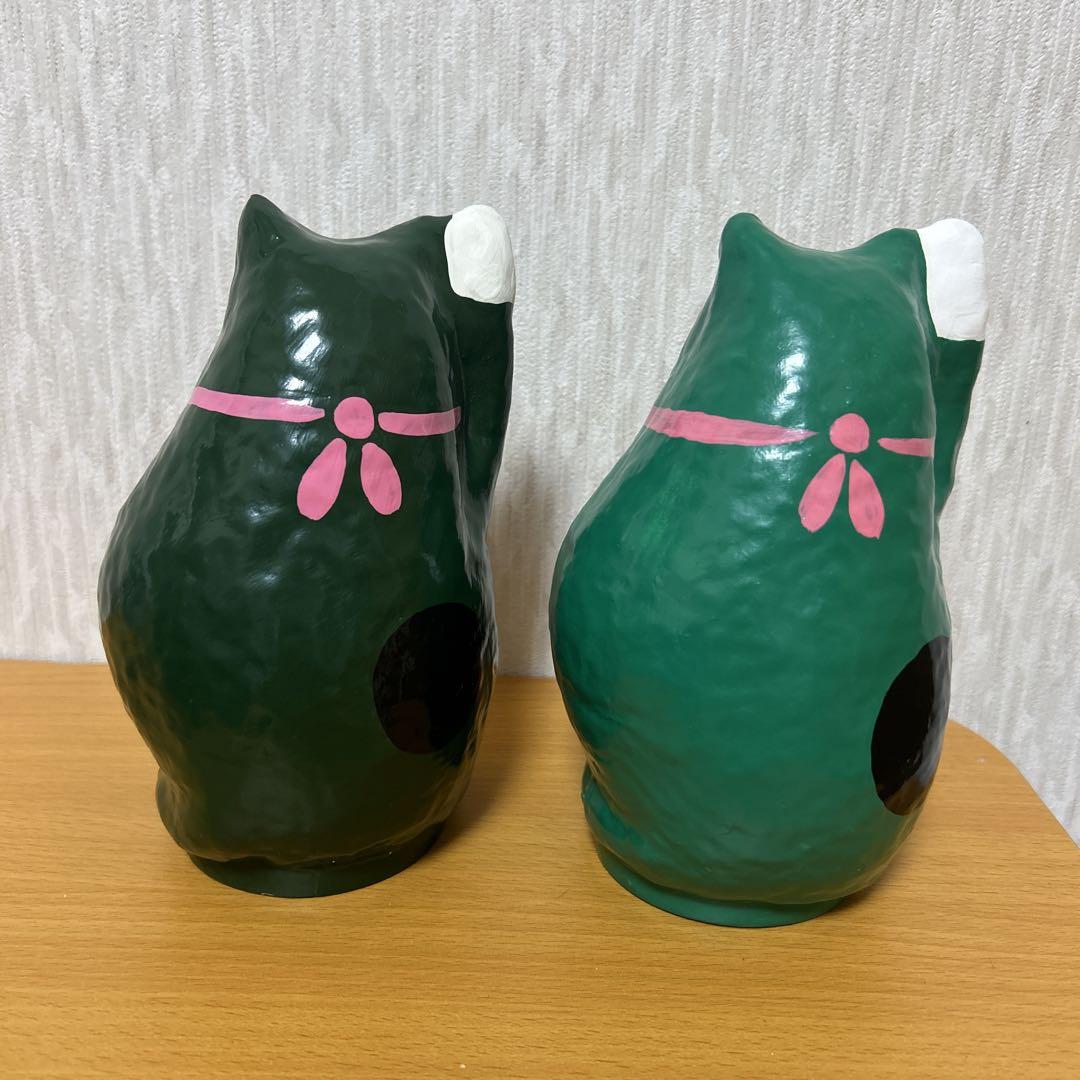 高崎 張り子招き猫 大小 9個セット