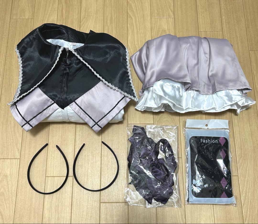 【未使用品】魔法少女まどか☆マギカ 暁美ほむら コスプレ 衣装 大きいサイズ