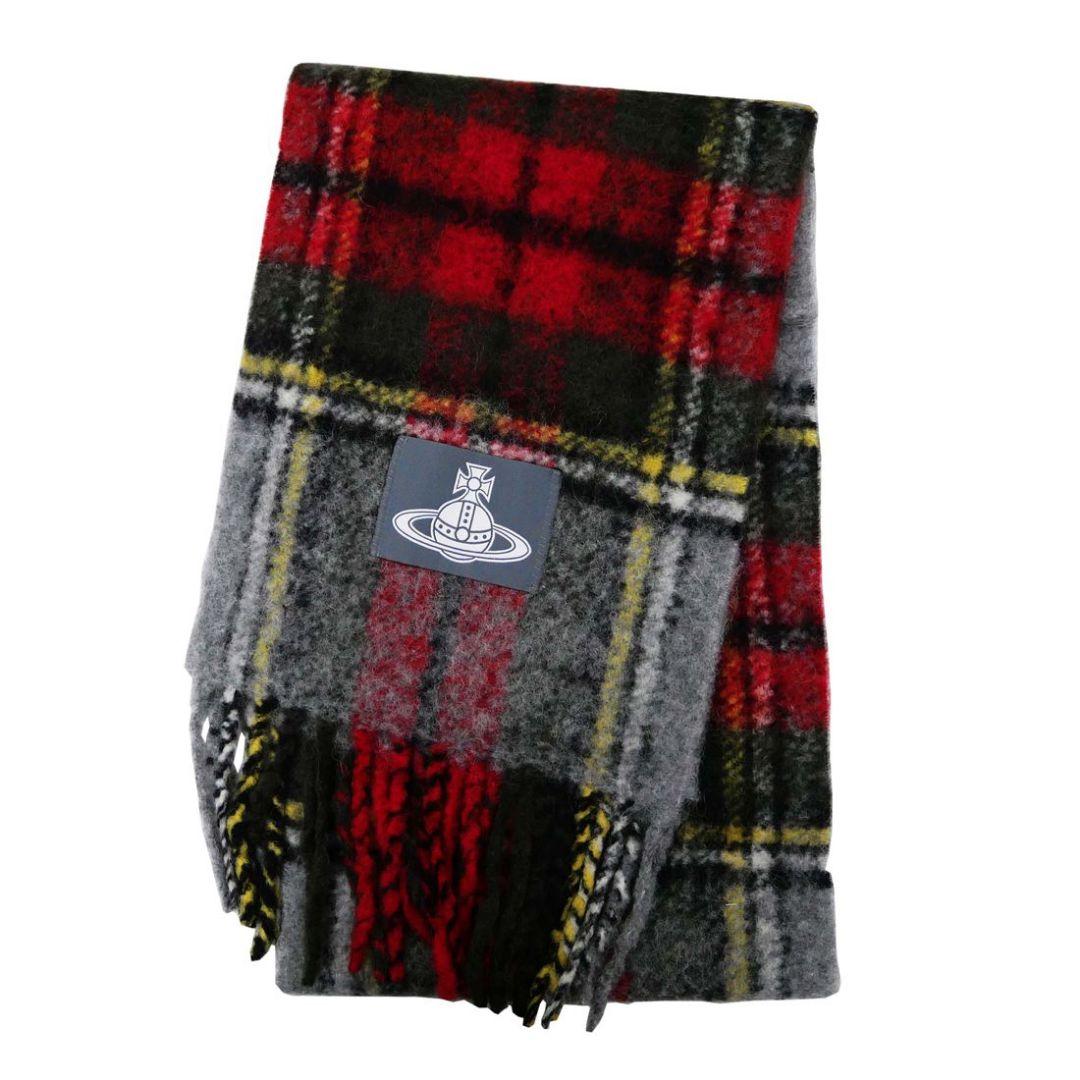 ヴィヴィアンウエストウッド CHUNKY TARTAN SCARF 2025AWVivienne Westwood