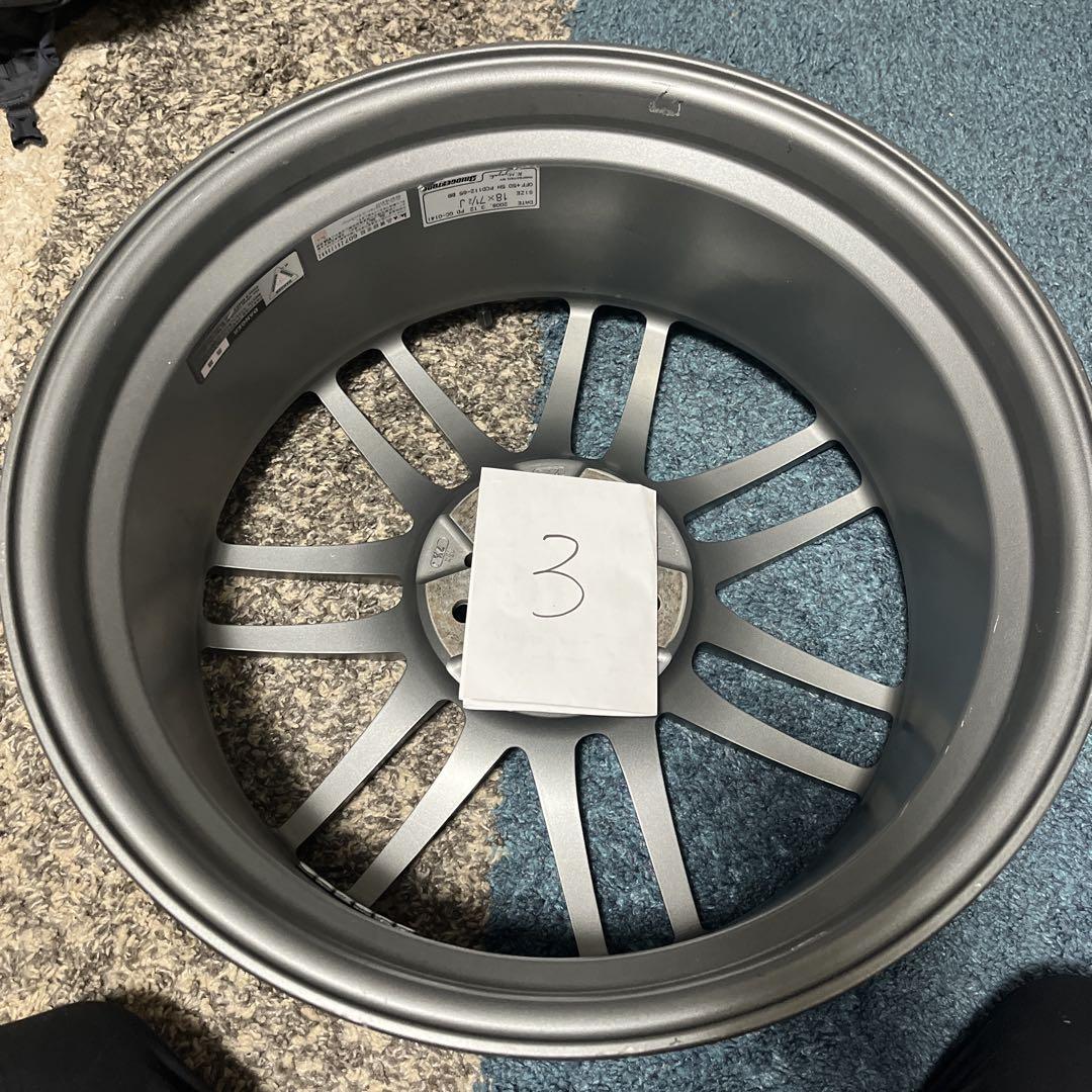 ブリヂストンホイール7.5J 18インチ