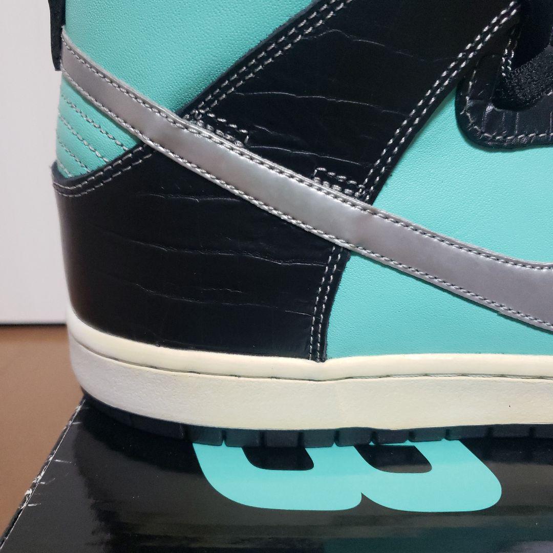 NIKE DUNK HIGH PRM SB ティファニーダンク　※黄ばみ有り