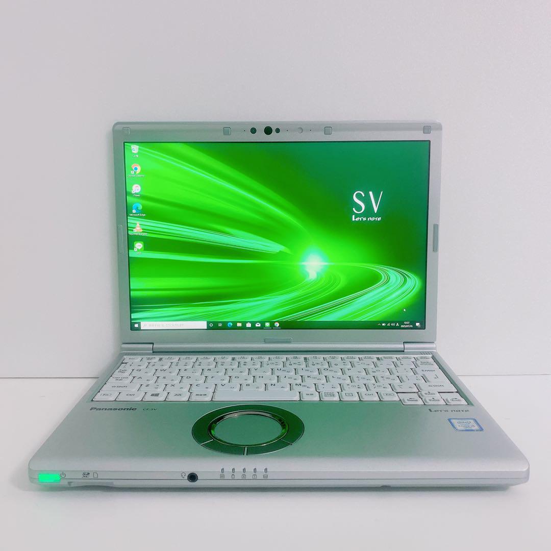 【美品】SV8 爆速新品SSD1TB 8GBレッツノート第8世代パソコンPC