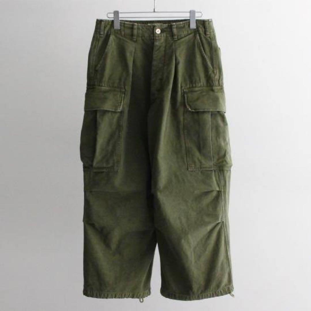 HERILL duck jungle fatiguepants カーゴ ダック