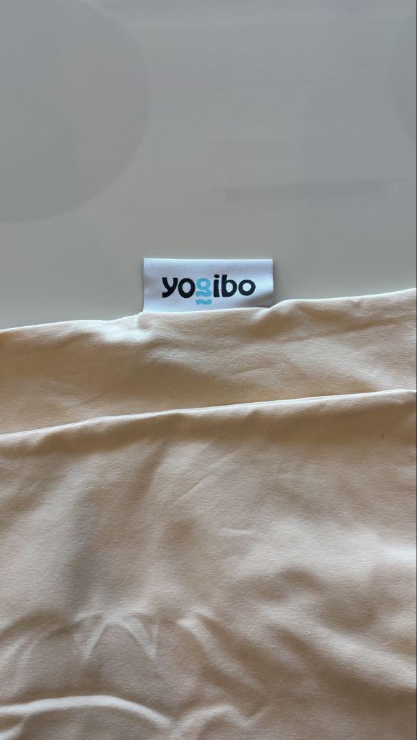 Yogibo Max クリーム色カバー