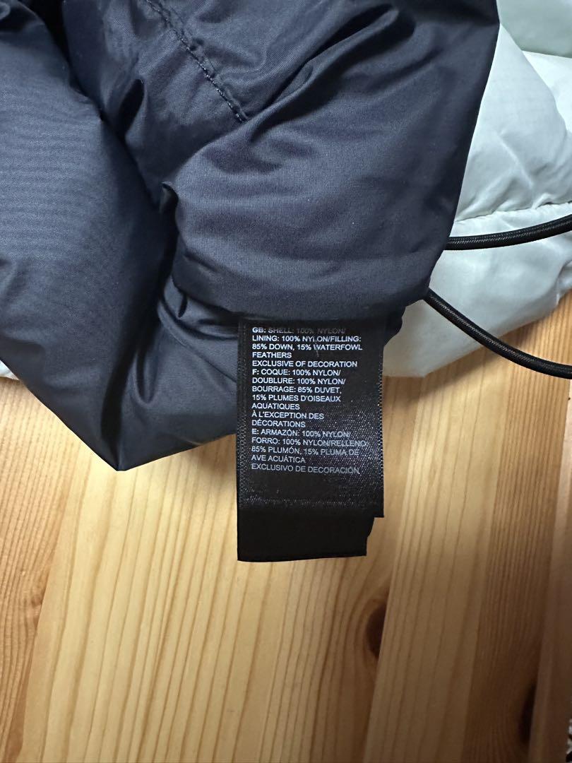 THE NORTH FACE ヌプシベスト ブラック×ホワイト