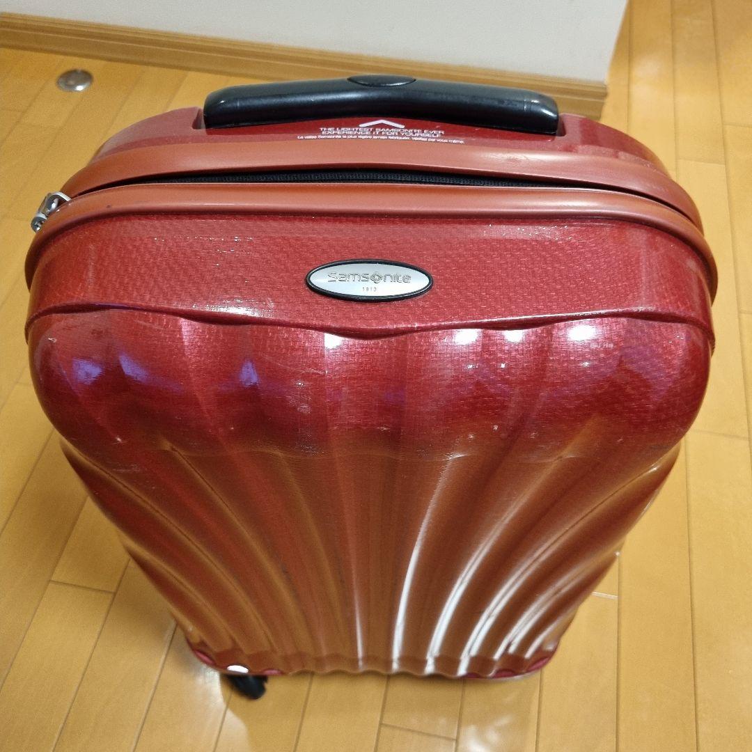 サムソナイト コスモライト55cm レッド 機内持込み可