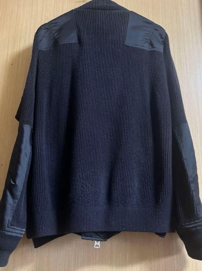 sacai ニットジャケット 20-02224M sacai ニットジャケット 20-02224M