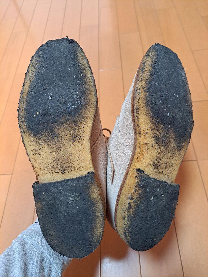 Crockett＆Jones スウェード ベージュ チャッカブーツ 22.5cm