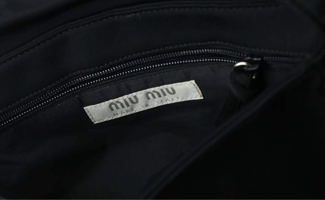 バッグ 90s MIU MIU nylon shoulder bag archive