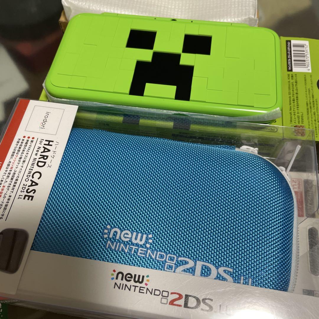 Nintendo 2DS LL マイクラとハードケース