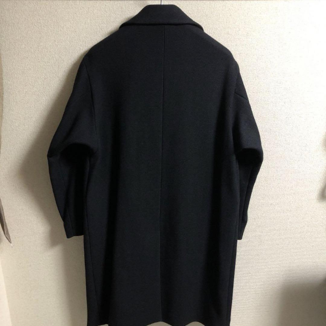AURALEE ウールシルク　ステンカラーコート