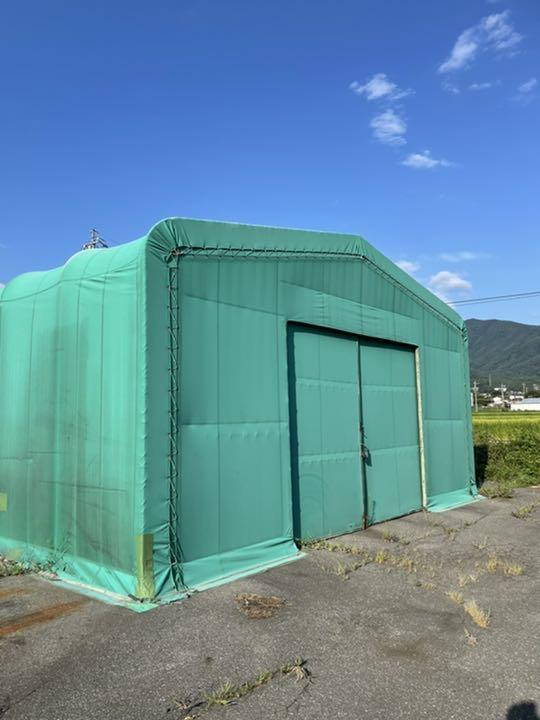 125000円 激安大特価! 奥行15m×横8m×高5m 小屋 作業場 ビニールハウス