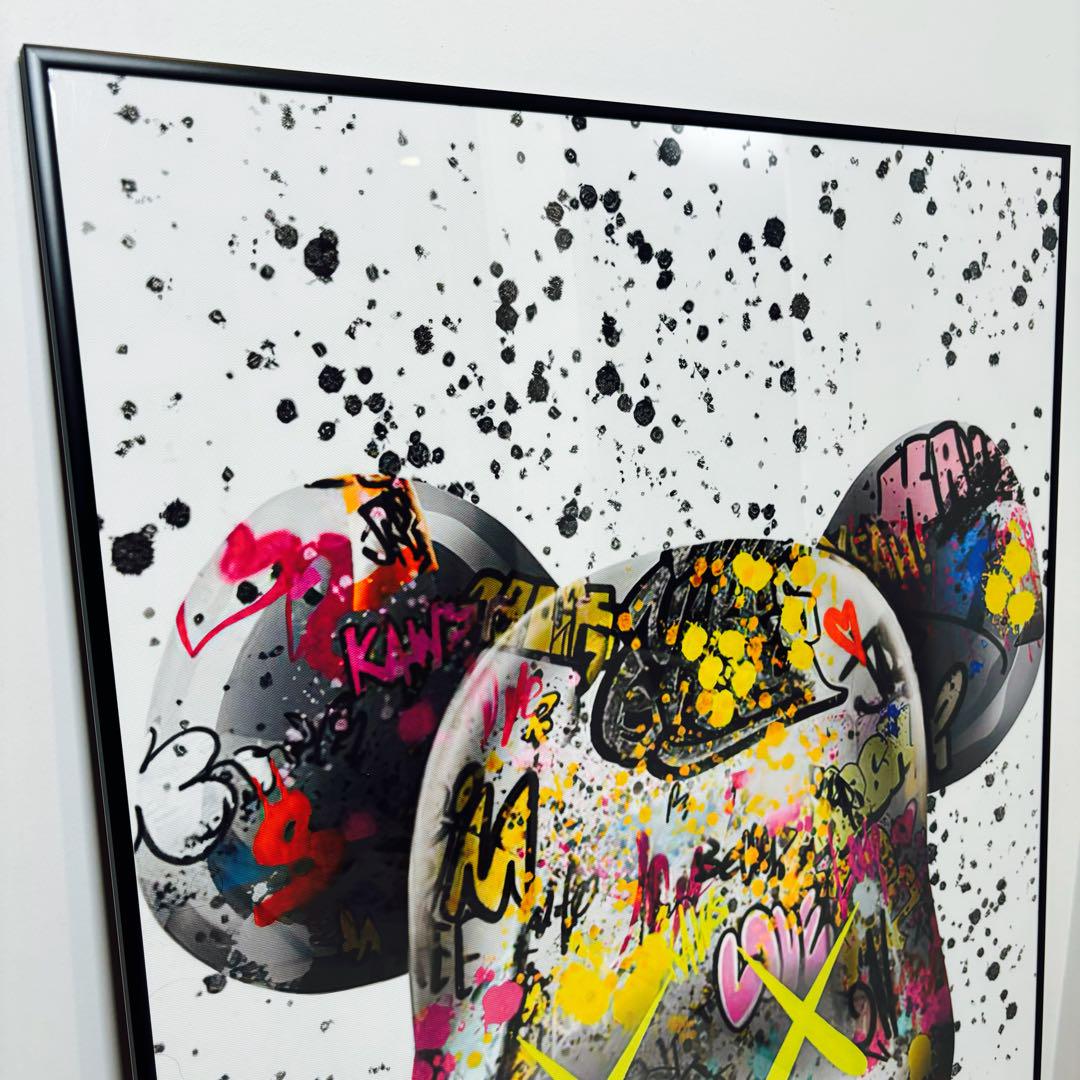【ポスター】KAWS(カウズ)19 ベアブリック(A1サイズ)