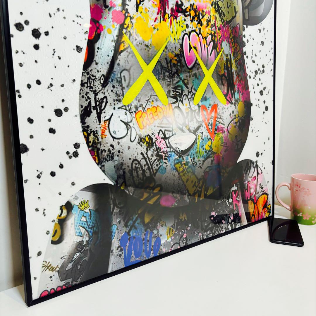 【ポスター】KAWS(カウズ)19 ベアブリック(A1サイズ)