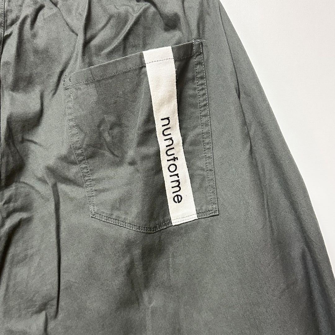 美品♡nunuforme ヌヌフォルム ダブルヘムタックパンツ F 大人 ママ