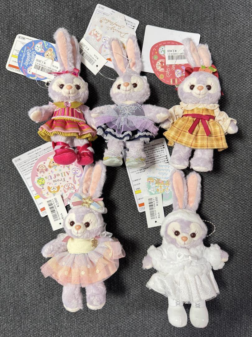 ディズニーシー　ステラルーぬいぐるみバッジ　5体　まとめ売り