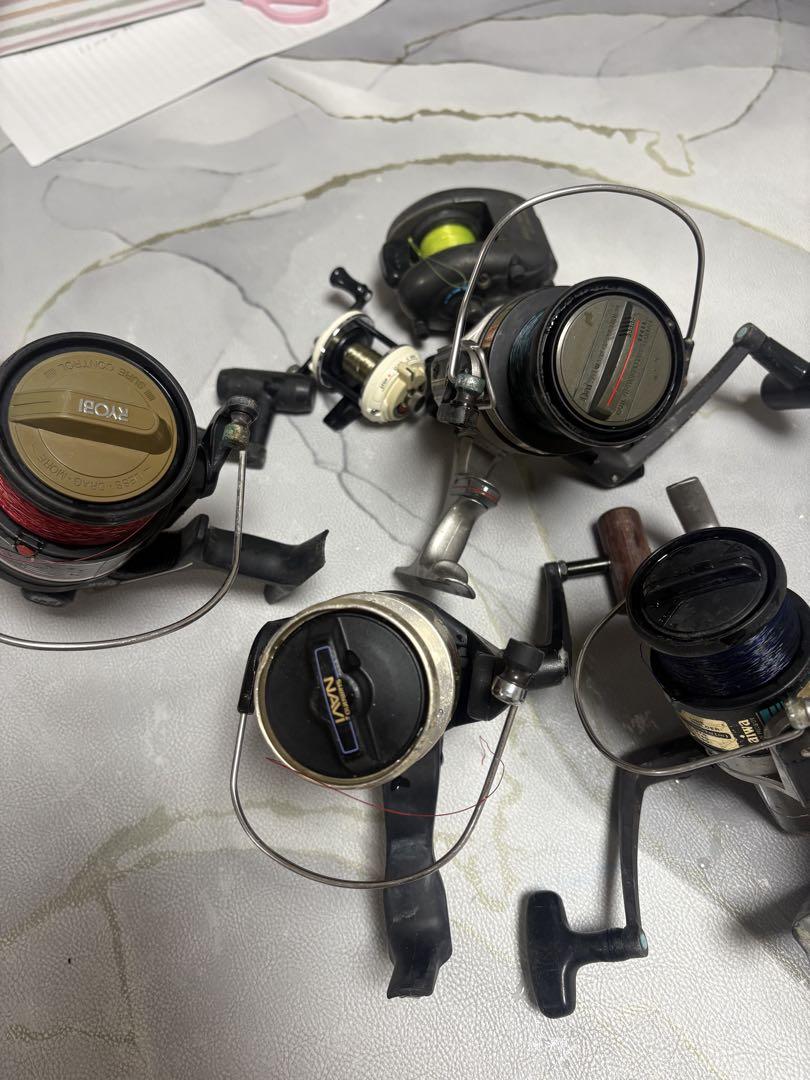 リール 8点まとめ売り SHIMANO Daiwa RYOBI OLYMPIC