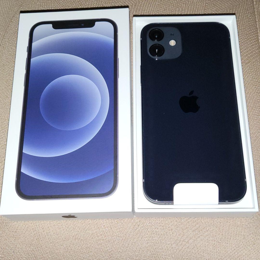 Apple iPhone 12 64GB ブラック SIMフリー MGHN3J…