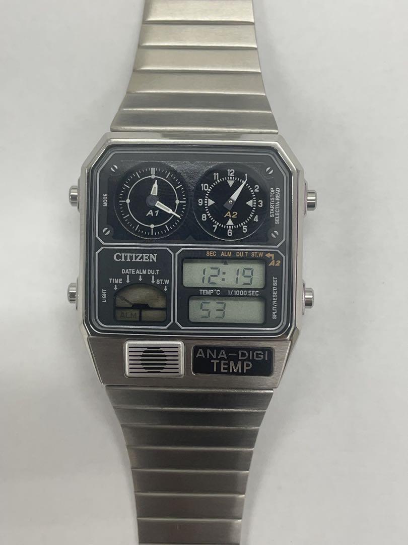 CITIZEN ANA-DEGI TEMP 腕時計 8989-S116864