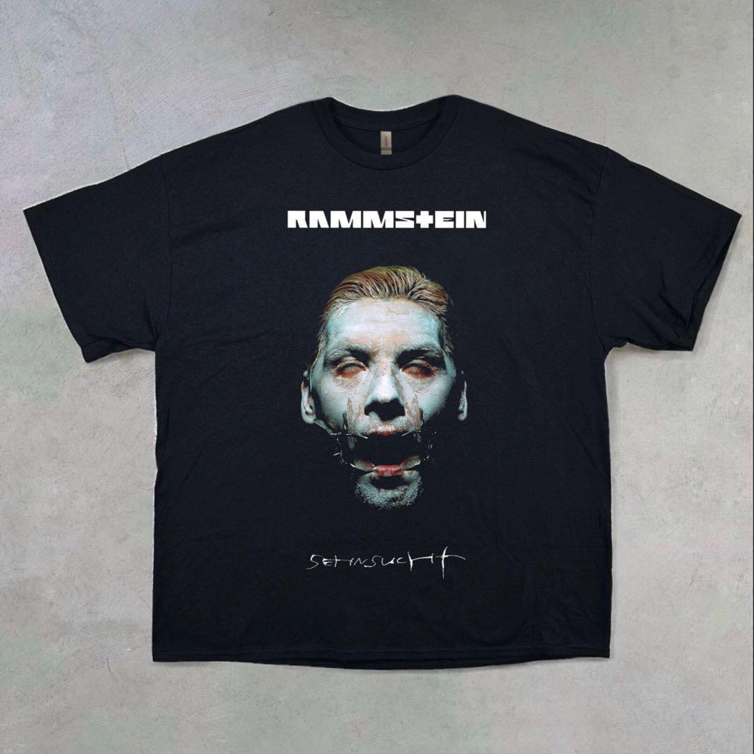 RAMMSTEIN ラムシュタイン Tシャツ ブラック vintage バンド RAMMSTEIN ラムシュタイン Tシャツ ブラック vintage バンド