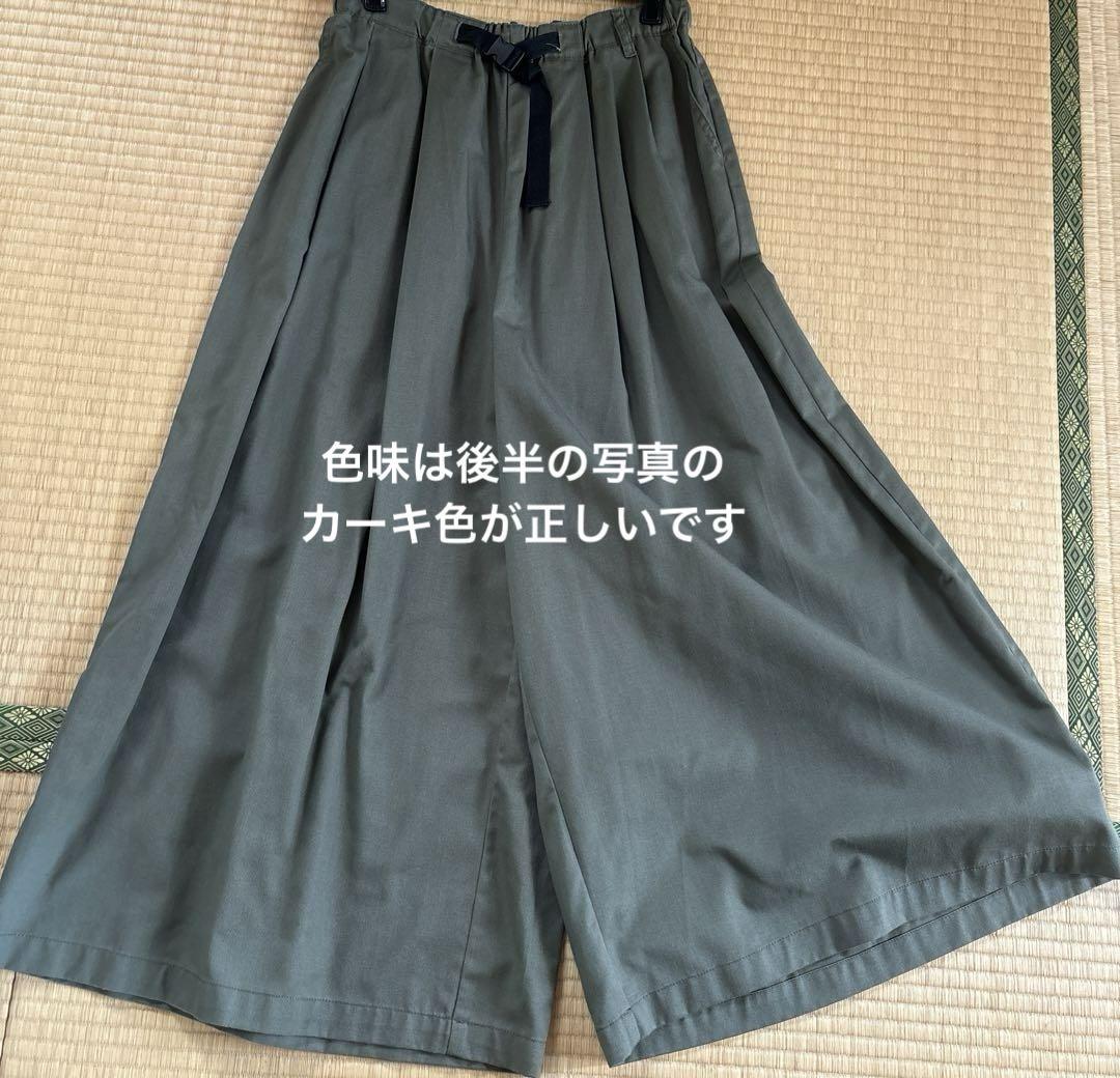 〜niko and〜完売品！！タックモレパンツ Mサイズ カーキ Niko and… ニコアンド パンツ スラブマリンパンツ カーキ 新品