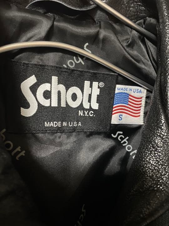 希少!!schott シングルライダースジャケット 本革 | csm.cg