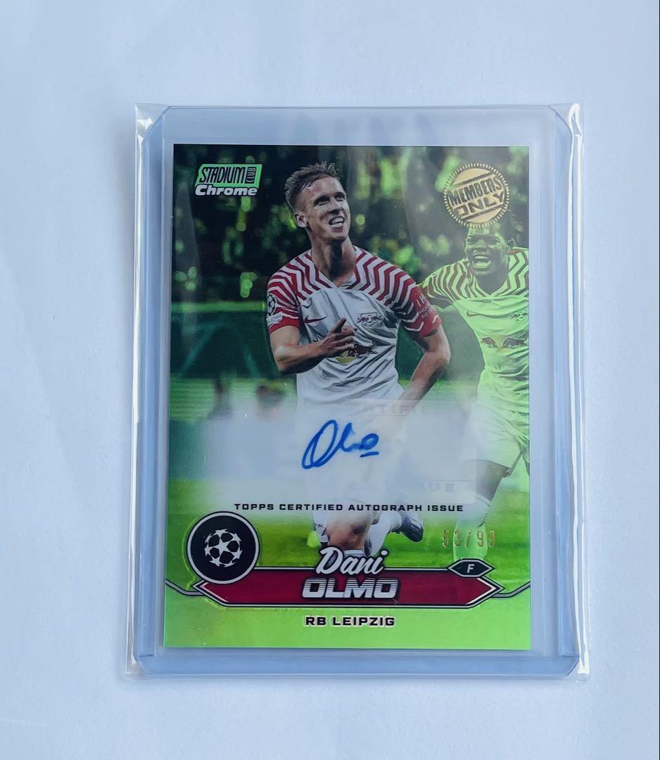 ディオゴ ジョッタ Topps Stadium Club Gold 直筆サイン 2023-24 Topps StadiumClub ダニオルモ 直筆サインカード - メルカリ
