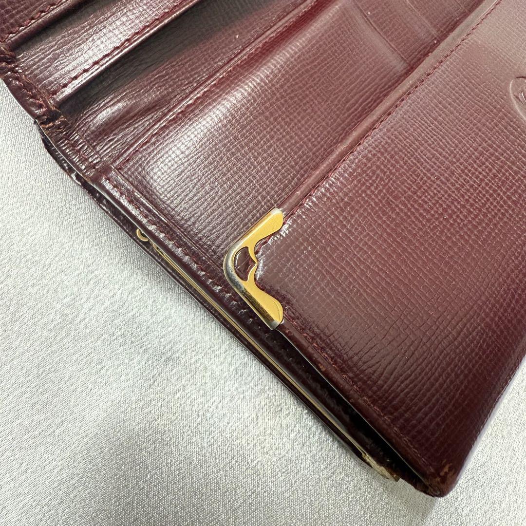 三つ折財布 マストライン