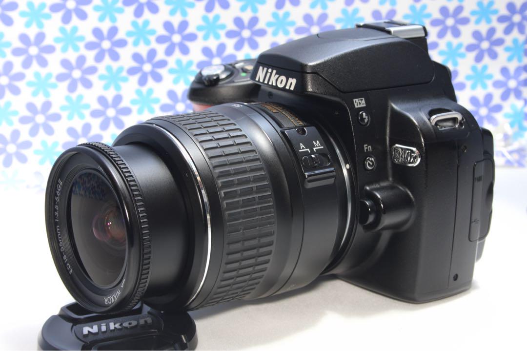 美品❤️付属品充実✨Nikon D40X ダブルレンズ♪高画質&簡単操作 初心者◎ 美品】Nikon D40x ダブルレンズセット初心者おすすめ♪すぐ撮影