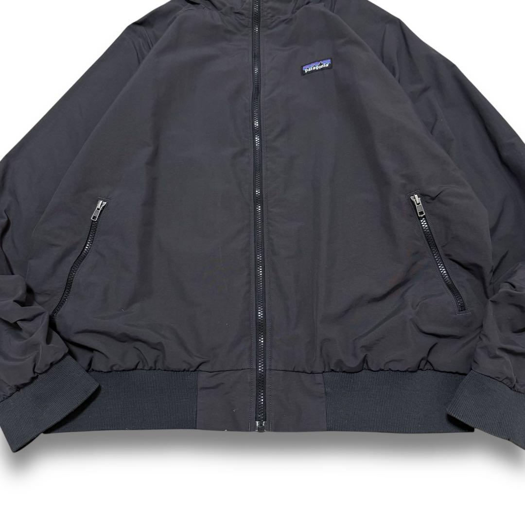 パタゴニア バギーズジャケット ナイロン ブルゾン 胸元ロゴ グレー系 XL