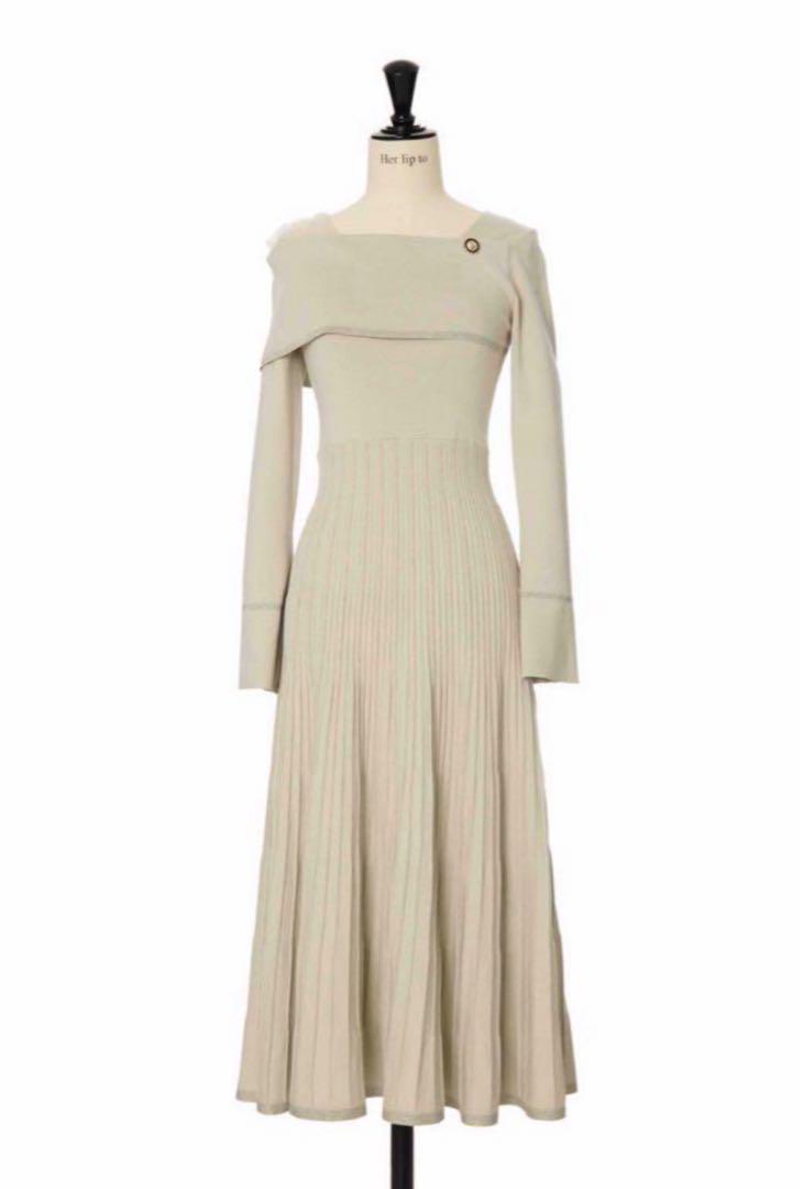 herlipto La Lueur Knit Dress