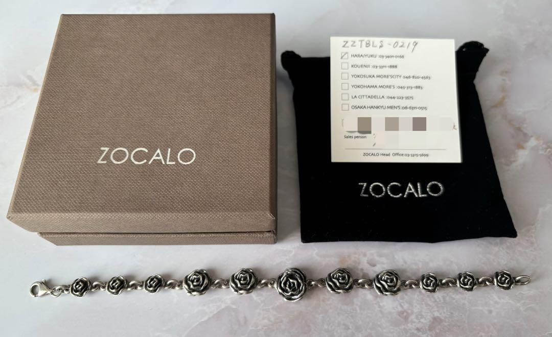 【保証書付】ZOCALO ソカロ ローズブレスレット タイプ2