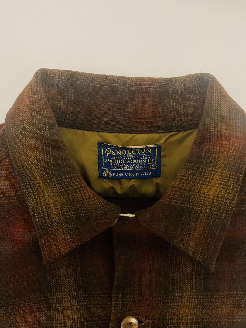 ペンドルトン　オンブレシャツ　長袖　チェックシャツ　60s ビィンテージ