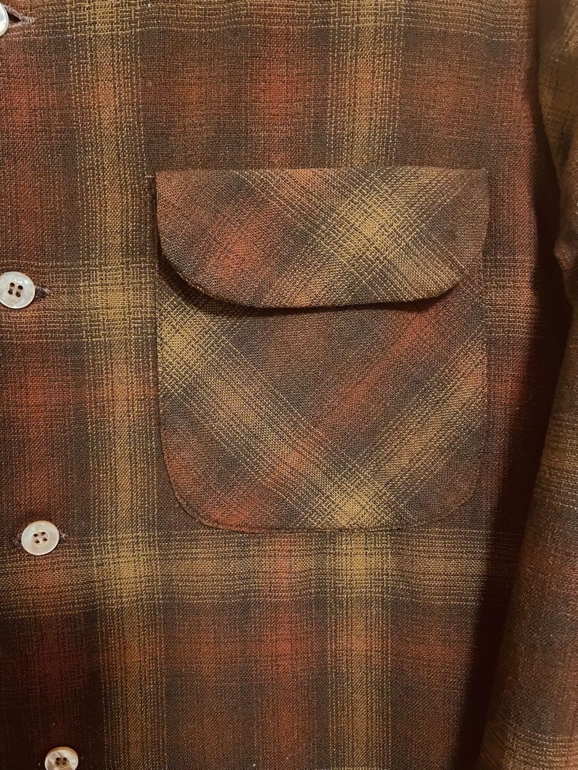 ペンドルトン　オンブレシャツ　長袖　チェックシャツ　60s ビィンテージ